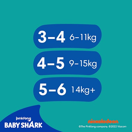 Schwimmwindeln Splashers Gr.4-5 (9-15 kg) Pampers