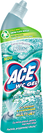 Почистващ гел за тоалетна Glitter ACE