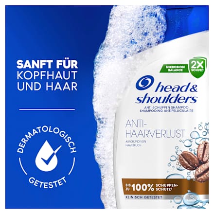 Anti-Haarverlust Shampoo mit Koffein head&shoulders