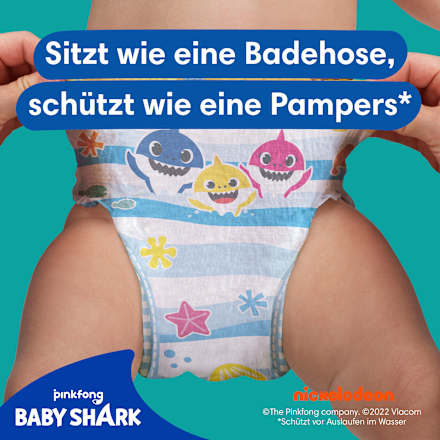 Schwimmwindeln Splashers Gr. 3-4 (6-11 kg) Pampers Splashers