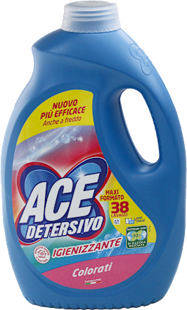 Detersivo igienizzante colorati ACE