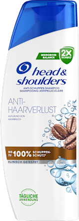 Anti-Haarverlust Shampoo mit Koffein head&shoulders