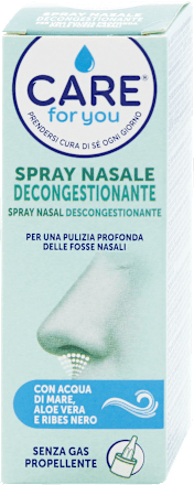 Spray nasale decongestionante Care for you