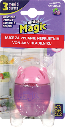 Jajce za vpijanje neprijetnih vonjav v hladilniku MR.MAGIC