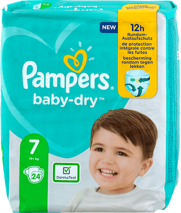 baby-dry Windeln Gr. 7 (15+ kg) Pampers