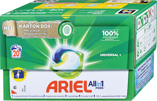 Kapsule za pranje perila UNIVERSAL + ARIEL
