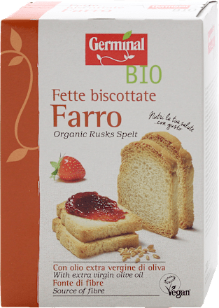 Fette biscottate al farro BIO Germinal BIO