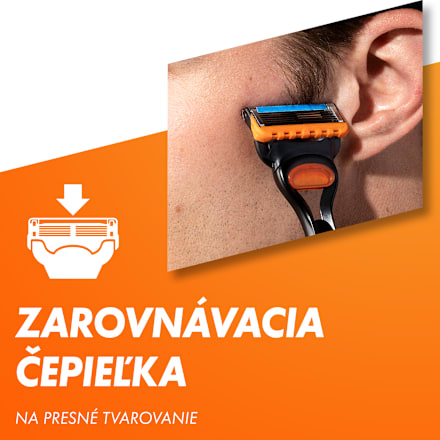 Pánsky holiaci strojček Fusion5 + 2 náhradné hlavice Gillette