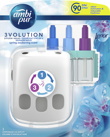 3volution električni osvježivač zraka Lenor spring awakening scent Ambi Pur
