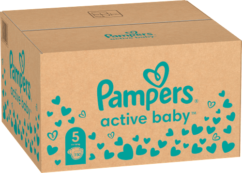 Plienky veľkosť 5 (11 - 16 kg) Monthly Box Pampers active baby