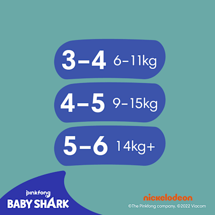 Pieluchomajtki do pływania Splashers 4 Pampers