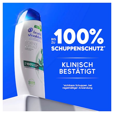 Shampoo Anti-Schuppen bei juckender Kopfhaut head&shoulders
