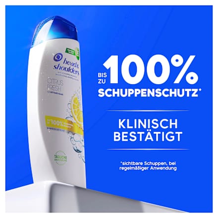 Anti-Schuppen Shampoo Citrus Fresh head&shoulders