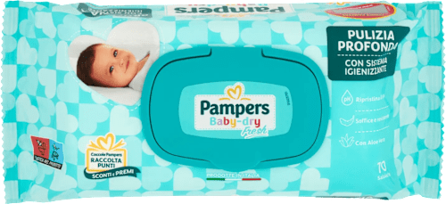 Salviette Baby-dry fresh Pampers