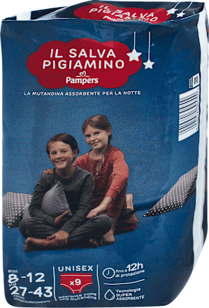Il Salva Pigiamino 8-12 anni Pampers