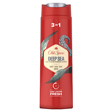 Deep Sea 3u1 gel za tuširanje Old Spice