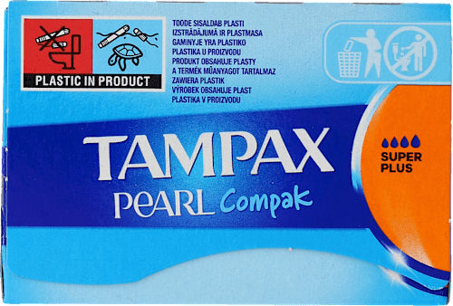 Tampony Compak Pearl Super Plus  Tampax