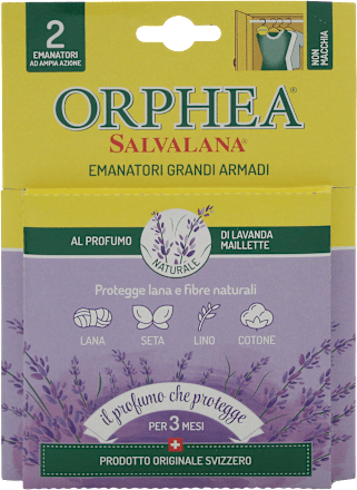 Salvalana - Emanatori grandi armadi al profumo naturale di lavanda Maillette ORPHEA
