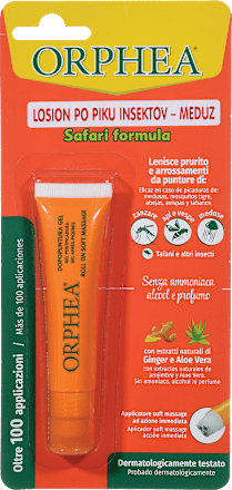 Losjon po piku insektov in meduz Safari Formula Orphea