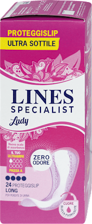 Salvaslip distesi Lady Long per incontinenza LINES