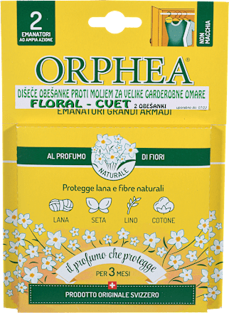 Obešanke proti moljem Floral - Cvet Orphea