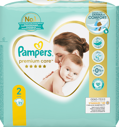 Scutece numărul 2 4-8 kg Pampers Premium Care