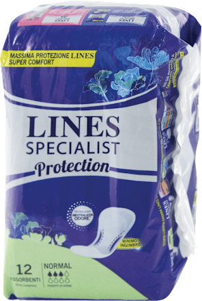 Assorbenti Protection Normal per incontinenza LINES
