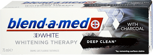 Pasta do zębów 3D White Whitening Therapy Charcoal blend-a-med