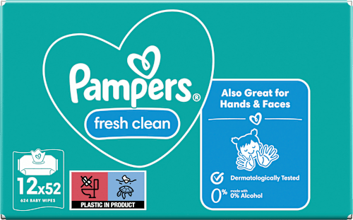 Feuchttücher fresh clean (12x52 St) Pampers