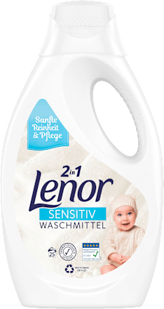 Vollwaschmittel sensitiv flüssig  Lenor