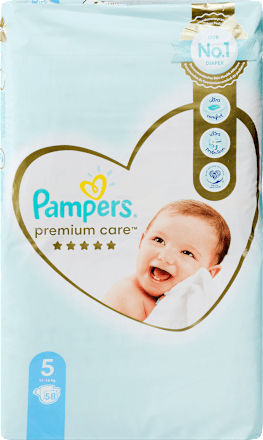 premium care jumbo pack pelene vel. 5 (11-16 kg) Pampers Premium Care