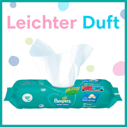Feuchttücher Fresh Clean (4x52 St) Pampers