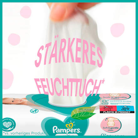 Feuchttücher Sensitive (4x52 St) Pampers