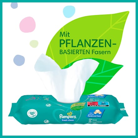 Feuchttücher Fresh Clean (4x52 St) Pampers