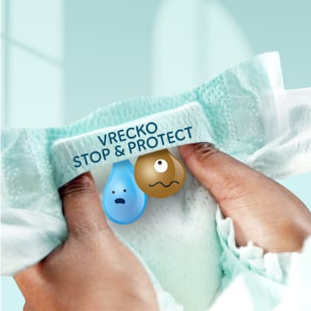 Plienky veľkosť 2 (4 - 8 kg) Pampers Premium Care