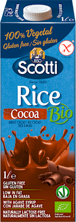 Био оризова напитка с какао Riso Scotti