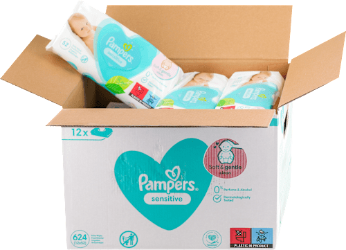 sensitive vlažne maramice, 12x52kom. Pampers