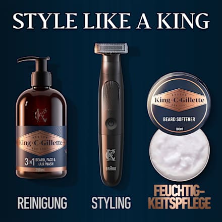 King C. Bartbalsam King. C. Gillette