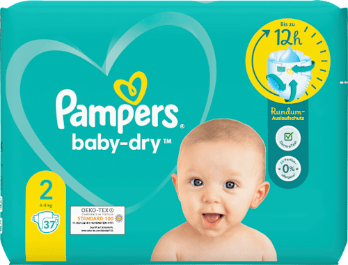 Windeln Baby Dry Gr. 2 Mini (4-8kg) Pampers