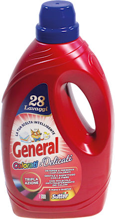 Detersivo per colorati e delicati General