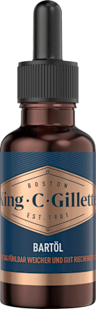 Bartöl King. C. Gillette