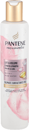 miracles LIFT&VOLUME - BIOTEN+ROSE WATER šampon za kosu, bez sulfata PANTENE PRO-V