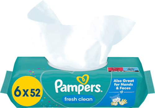 Feuchttücher fresh clean (6x52St) Pampers