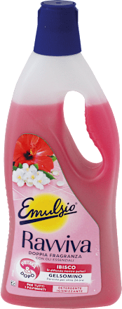 Detersivo per pavimenti Ravviva ibisco e gelsomino Emulsio