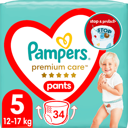 Scutece chiloţel numărul 5 12-17 kg Pampers Premium Care