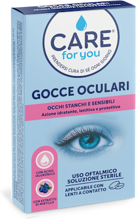 Gocce per occhi stanchi e sensibili Care for you