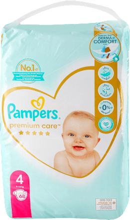 Pelene, veličina 4 (9- 14 kg) Pampers premium care