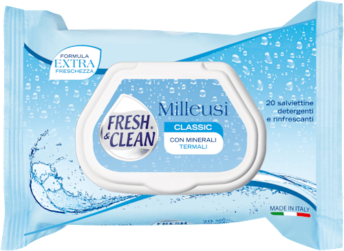 Salviettine milleusi Classic FRESH & CLEAN
