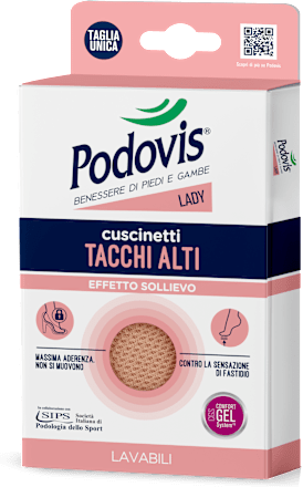 Cuscinetti tacchi alti per la punta del piede Podovis