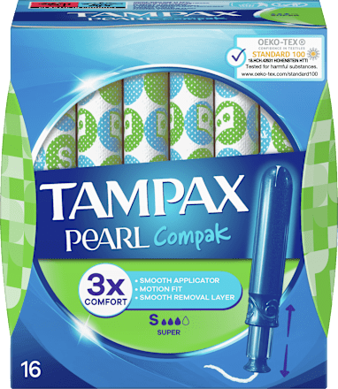 Tampony Compak Pearl Super  Tampax